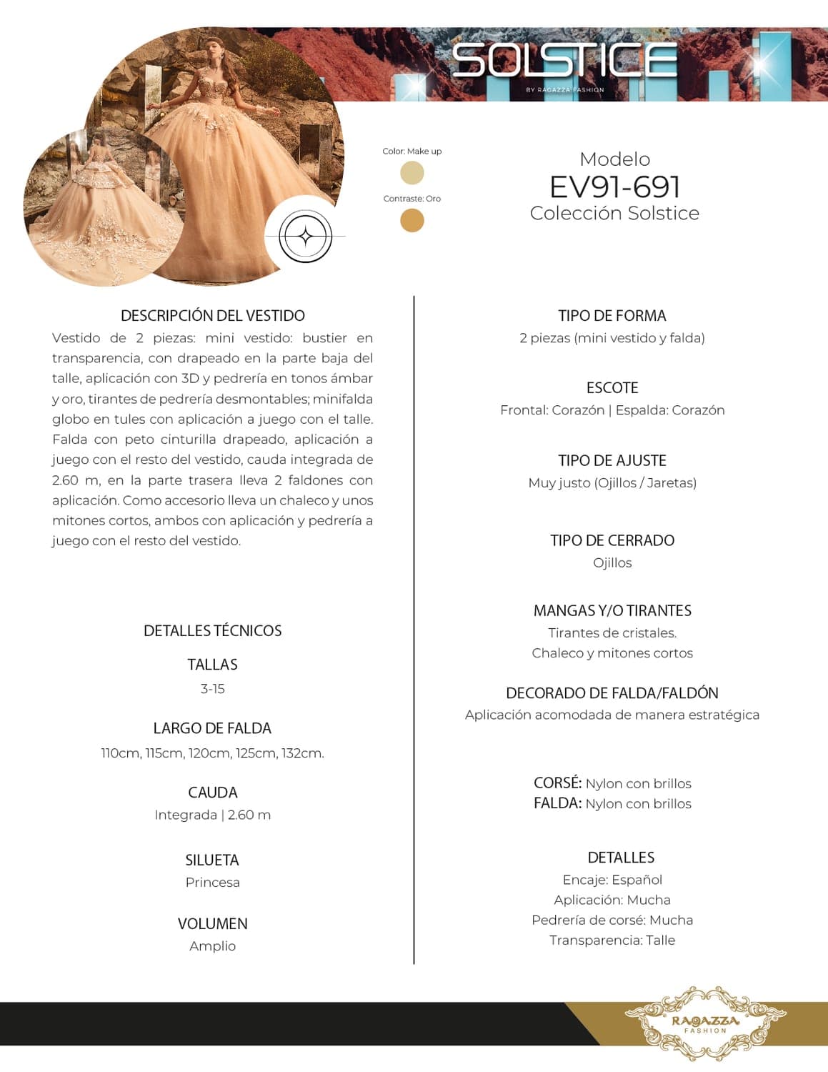 EV91-691 — MAKE UP ORO - view 3
