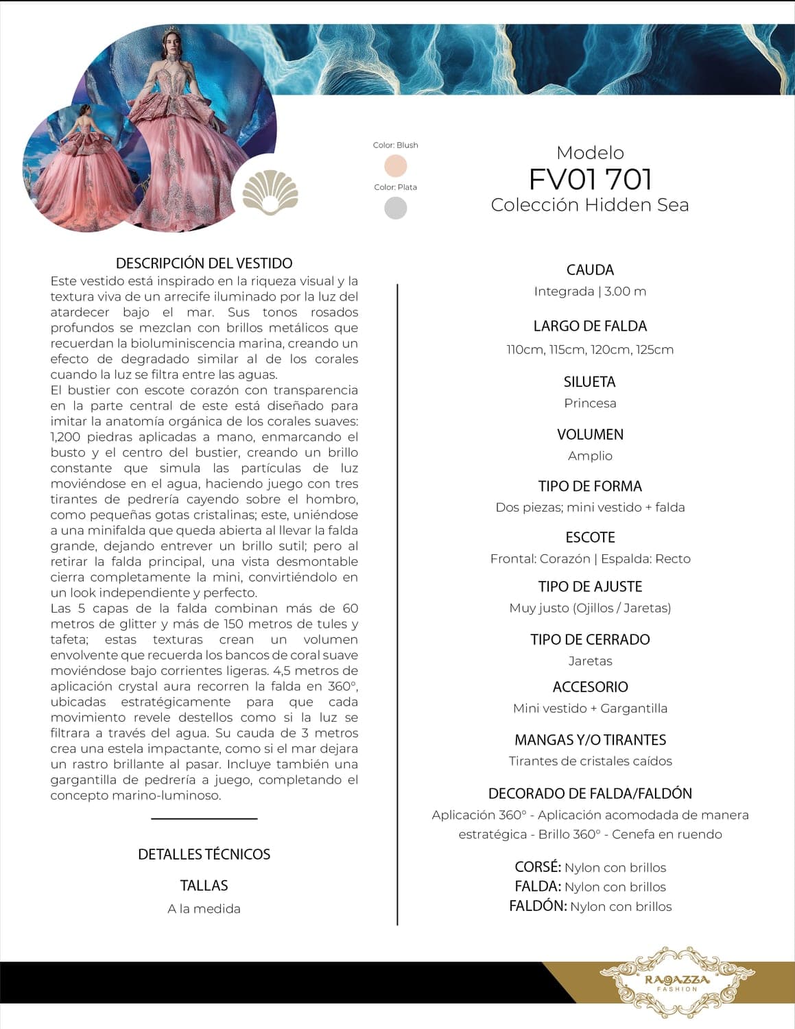 FV01-701 — BLUSH PLATA - view 3
