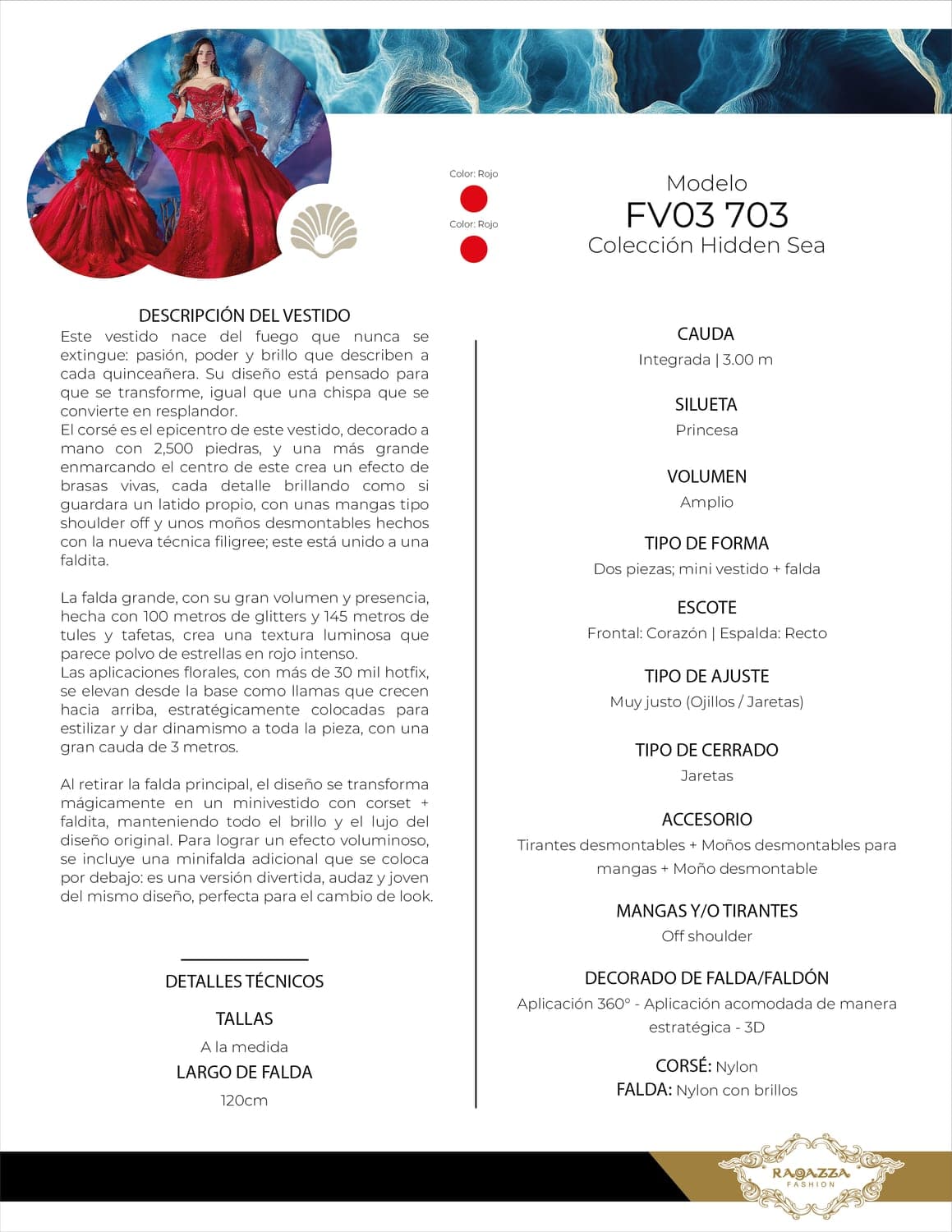 FV03-703 — ROJO ORO - view 3