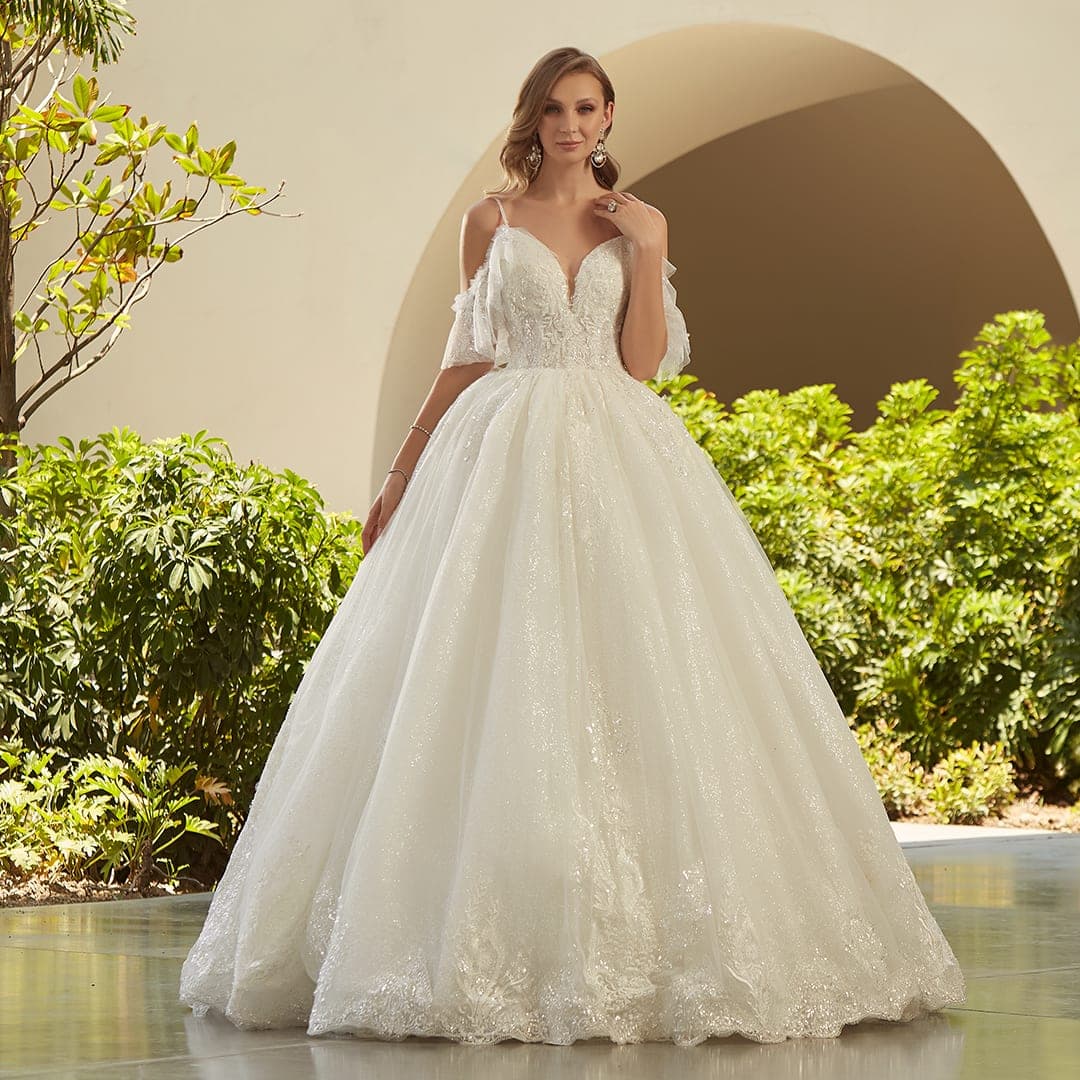 KL0-515 — IVORY - Caza Blanca Couture Phoenix Bridal dress