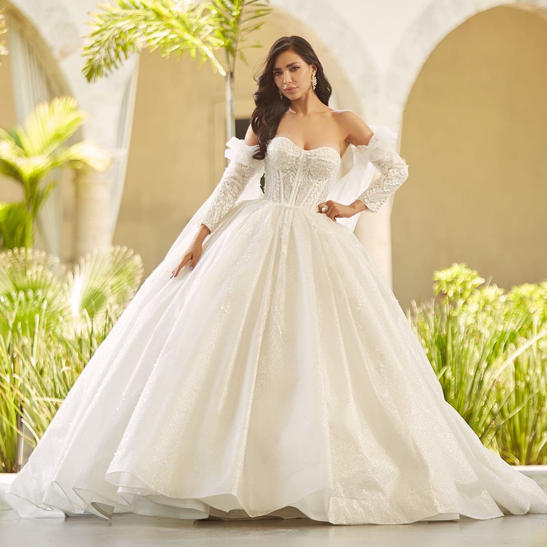KL0-516 — IVORY - Caza Blanca Couture Phoenix Bridal dress