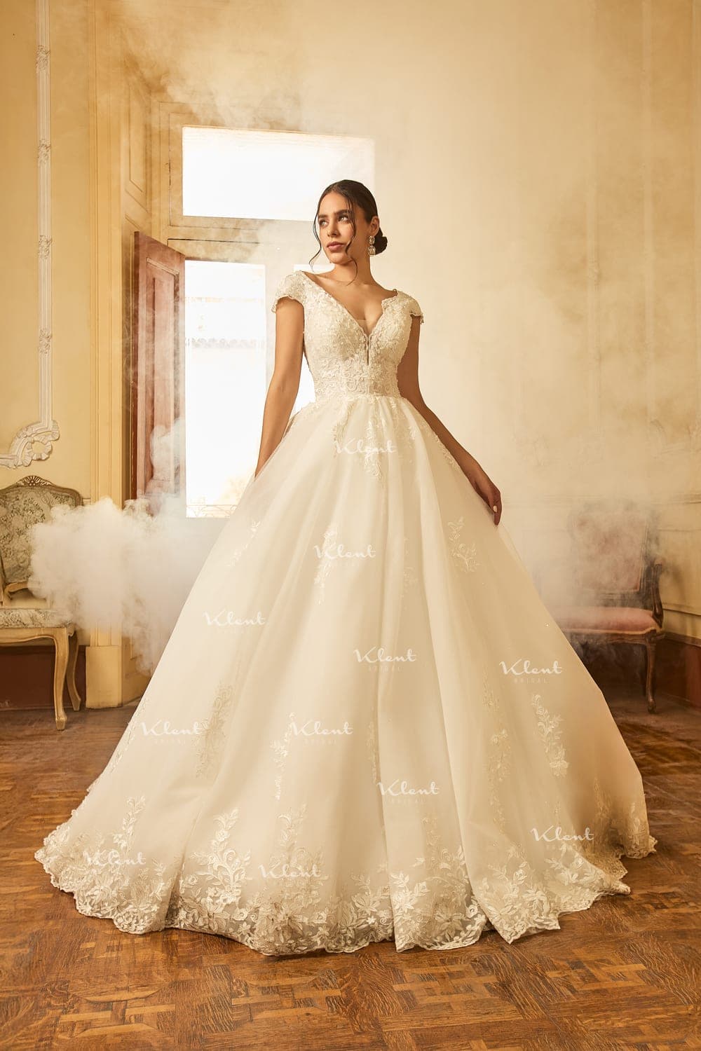 KL0-566 — IVORY - Caza Blanca Couture Phoenix Bridal dress