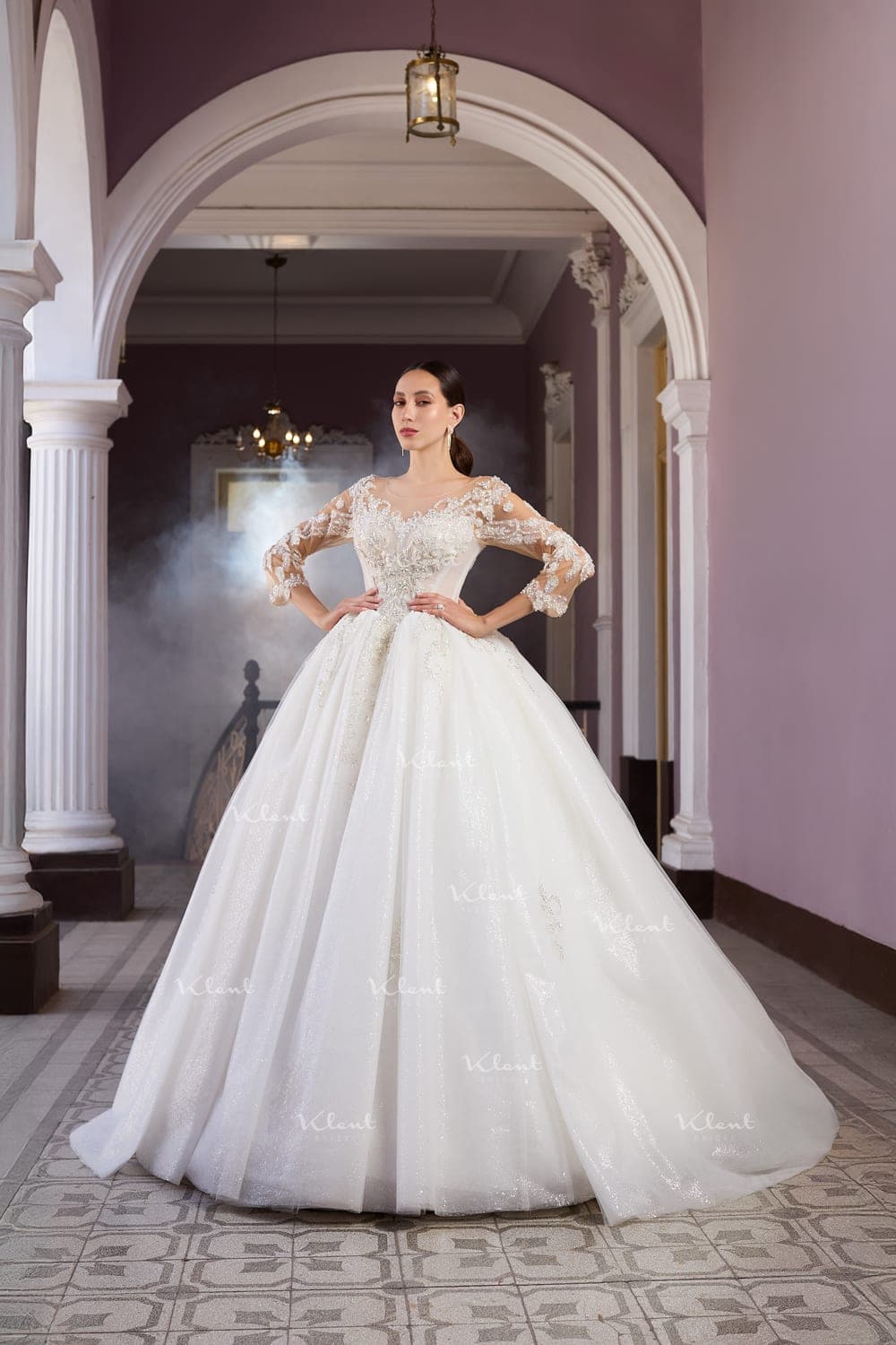 KL0-570 — IVORY - Caza Blanca Couture Phoenix Bridal dress