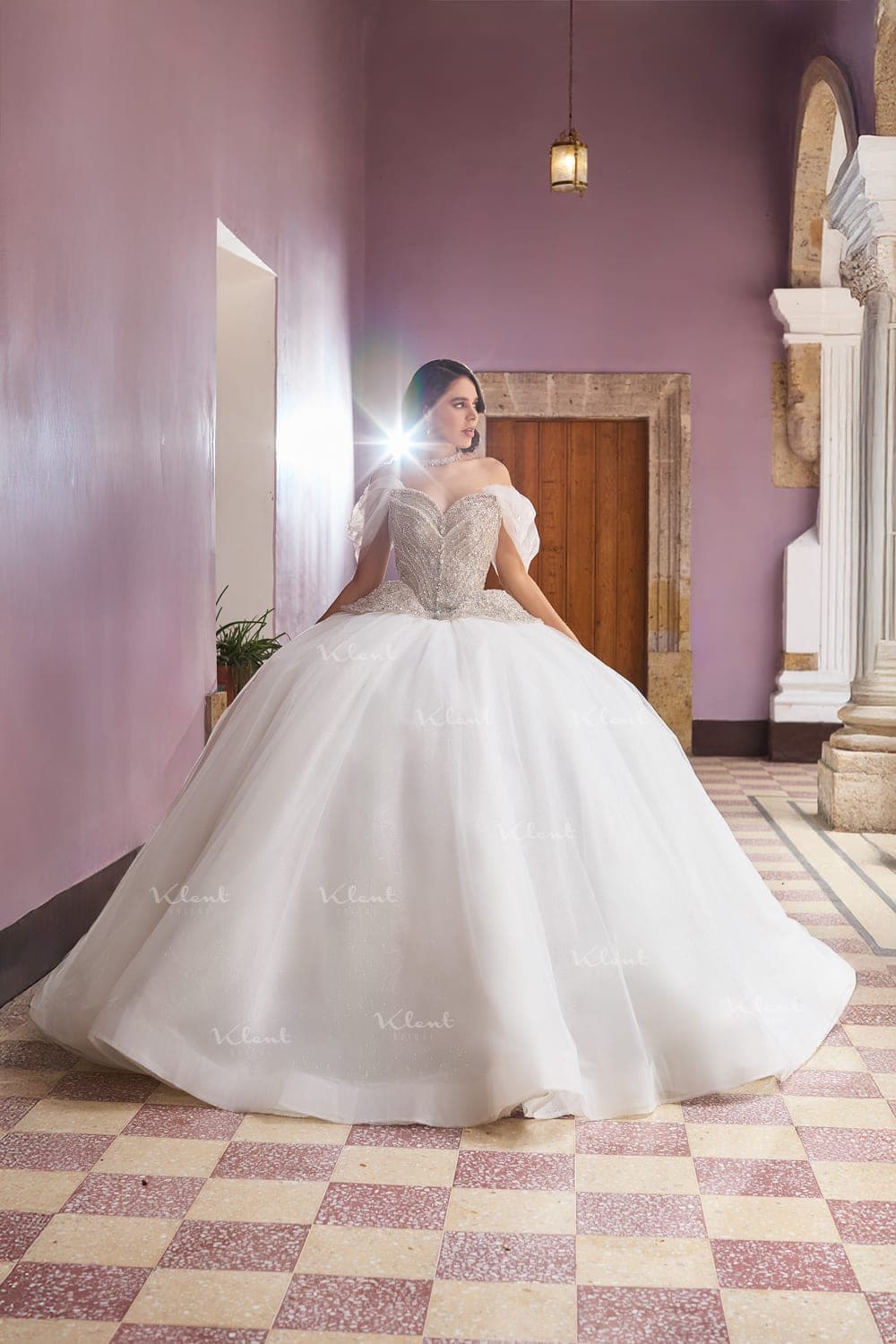 KL0-575 — IVORY - Caza Blanca Couture Phoenix Bridal dress