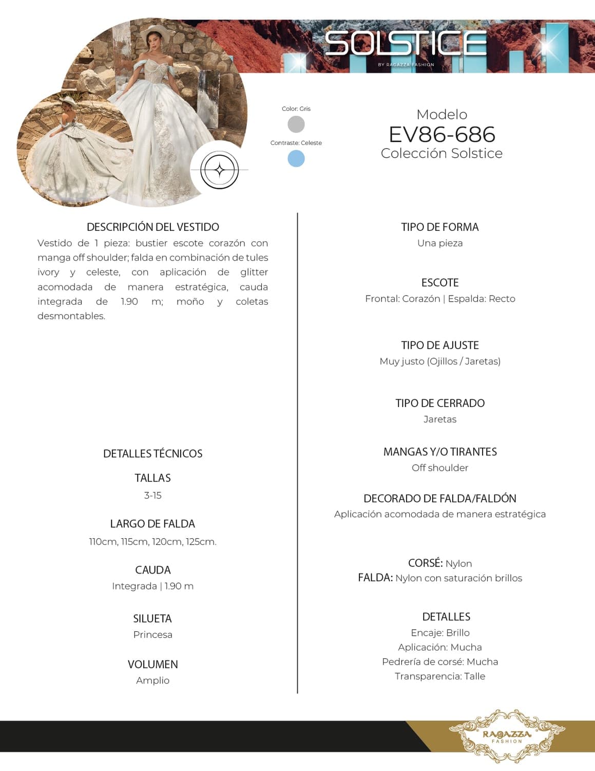 EV86-686 — GRIS CELESTE - view 3