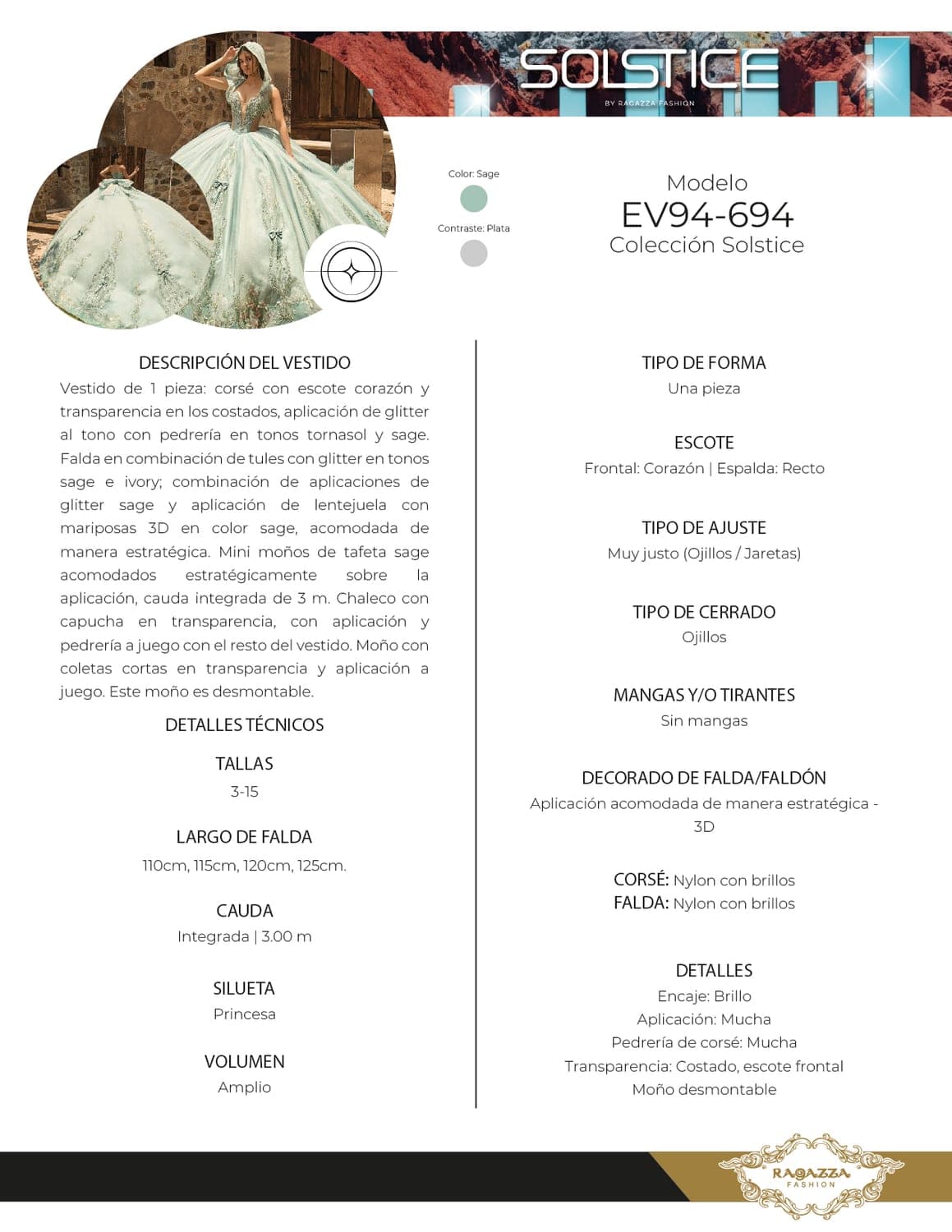 EV94-694 — SAGE PLATA - view 3