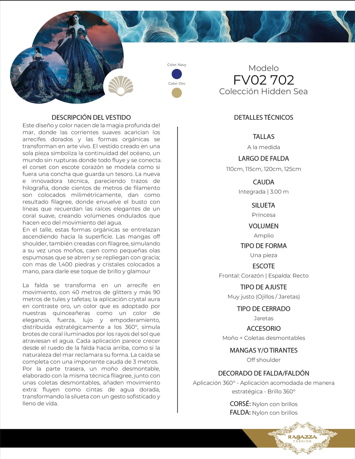 FV02-702 — NAVY ORO - view 3