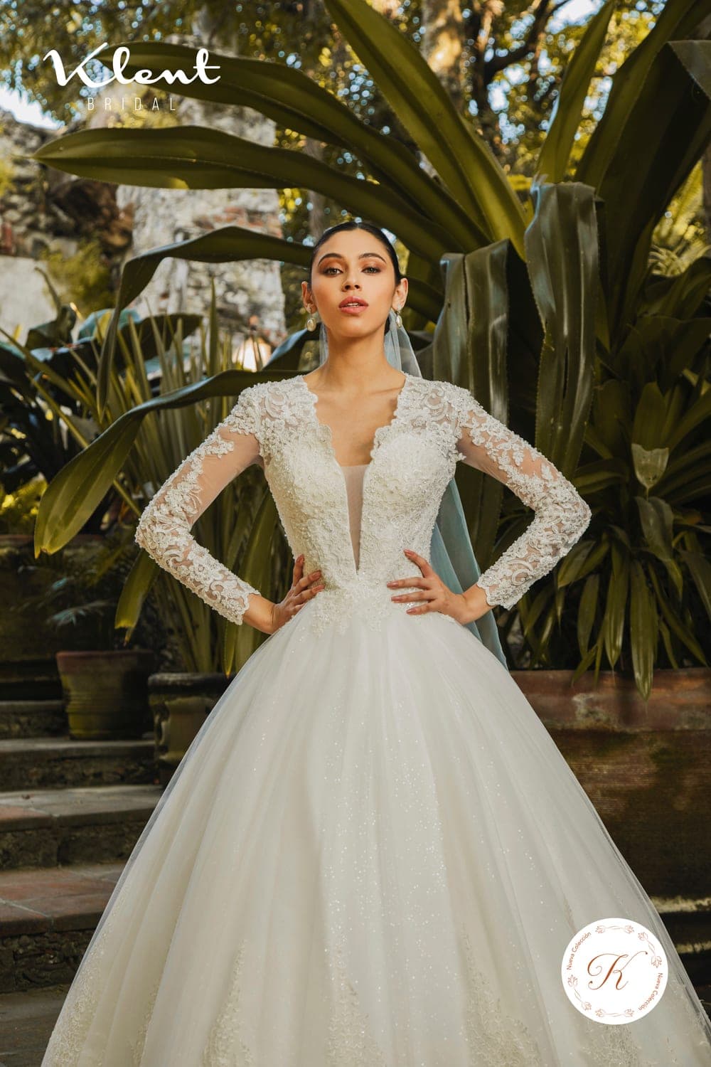 KL0-420 — IVORY - Caza Blanca Couture Phoenix