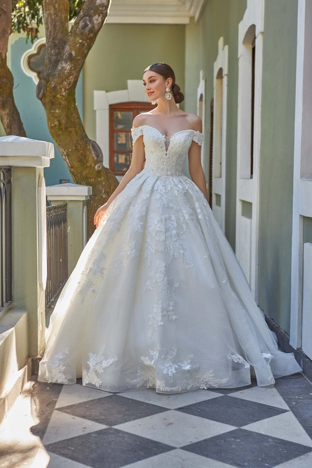 KL0-454 — IVORY - Caza Blanca Couture Phoenix
