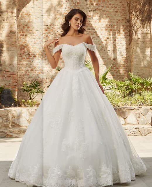 KL0-511 — IVORY - Caza Blanca Couture Phoenix Bridal dress