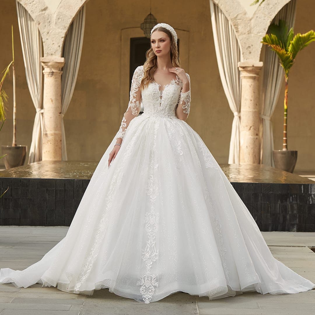KL0-519 — IVORY - Caza Blanca Couture Phoenix Bridal dress