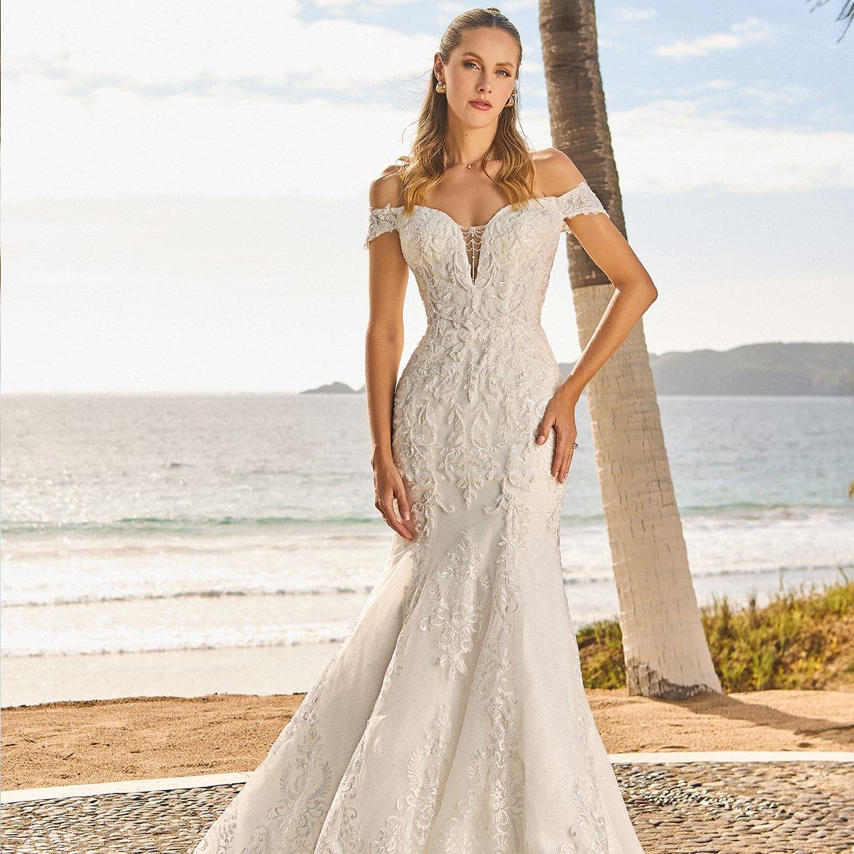 KL0-561 — IVORY - Caza Blanca Couture Phoenix Bridal dress