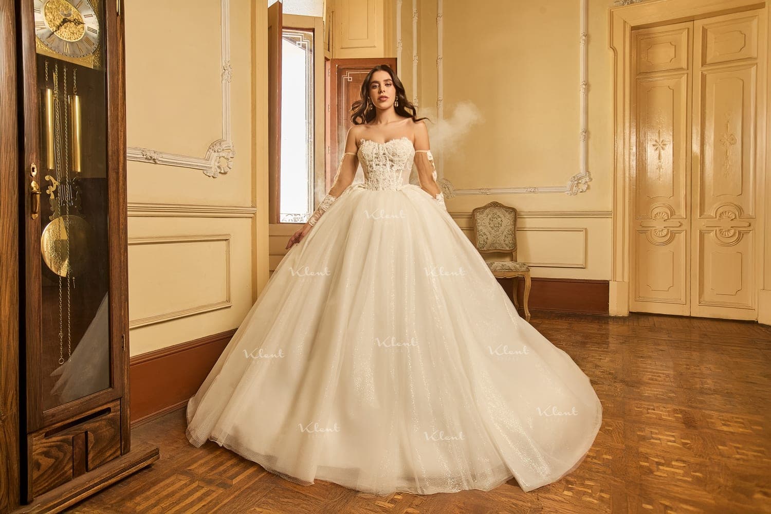 KL0-568 — IVORY - Caza Blanca Couture Phoenix Bridal dress
