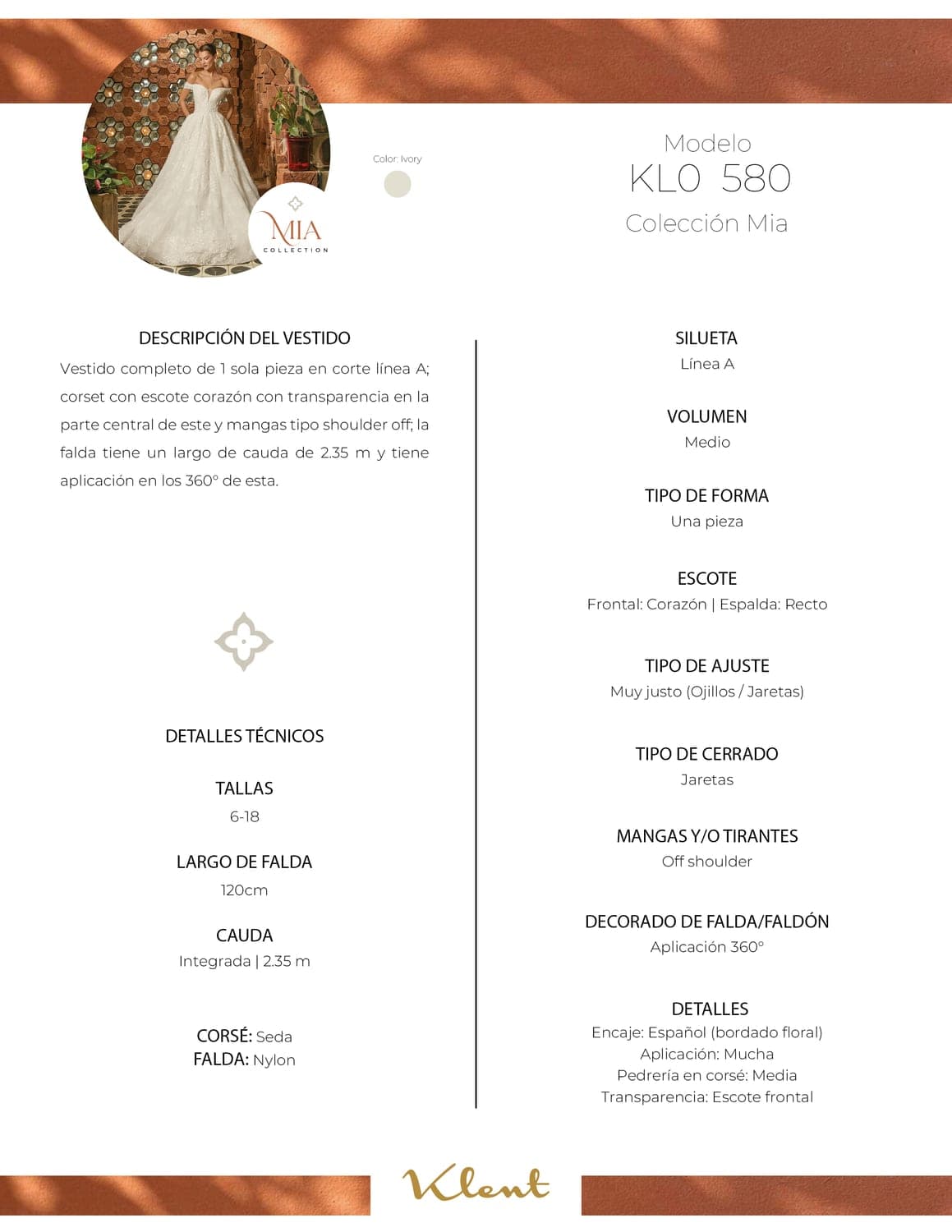 KL0-580 — IVORY - view 3