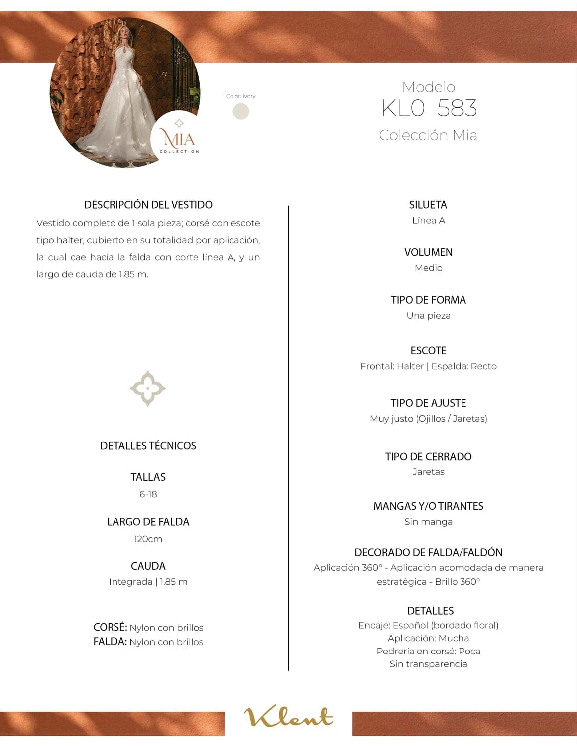 KL0-583 — IVORY - view 3