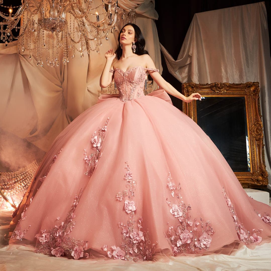 PRM-003 — BLUSH - Caza Blanca Couture Phoenix Quinceañera dress
